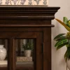 KL-2283W (7) The Attic Oregon Sideboard | Walnut Finish With Glass