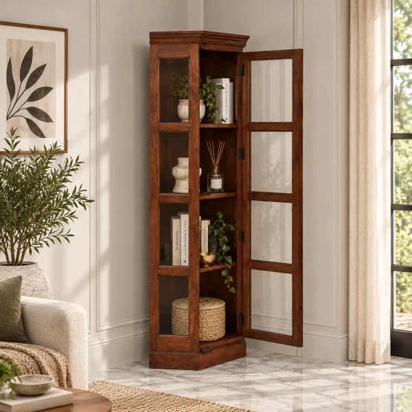 The Attic Ines Multipurpose Cabinet , Honey Matte Finish