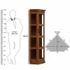 The Attic Ines Multipurpose Cabinet , Honey Matte Finish