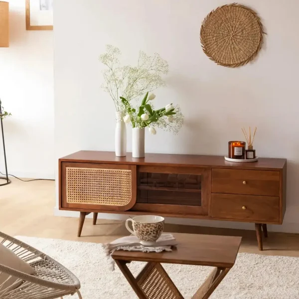 The Attic Ines TV Cabinet Honey