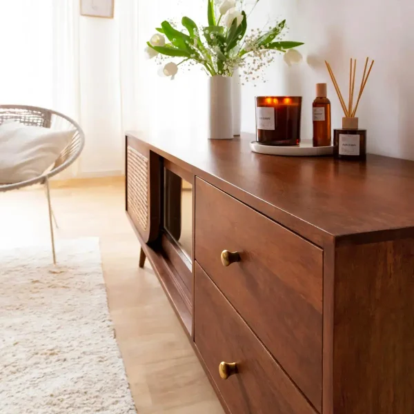 The Attic Ines TV Cabinet Honey
