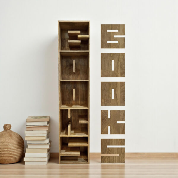 The Attic Natural Tall Bookshelf