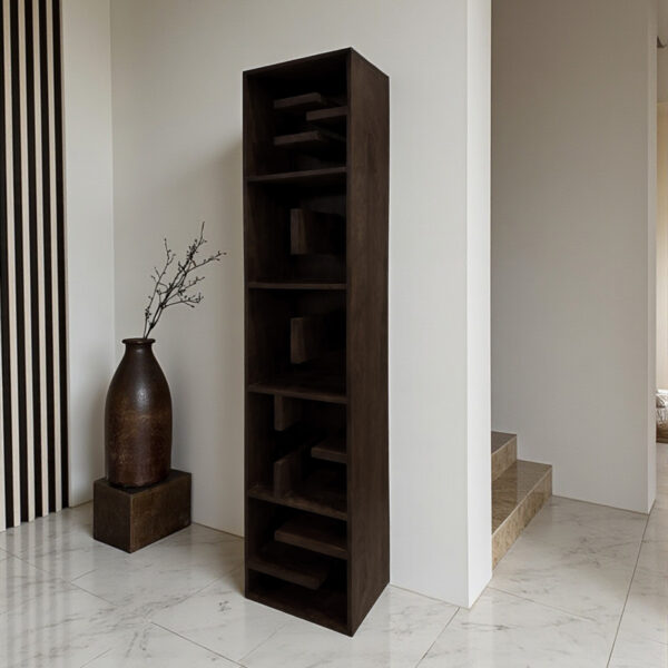 The Attic Walnut Tall Bookshelf