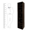 The Attic Walnut Tall Bookshelf