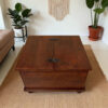 The Attic Square Coffee Table: Honey