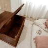 The Attic Square Coffee Table: Honey