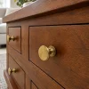 The Attic Square Coffee Table: Honey