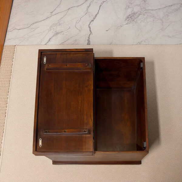 The Attic Square Coffee Table: Honey