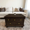 The Attic Square Coffee Table: Walnut