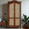 The Attic Catania Kitchen Cabinet|Honey Matte Finish Cane