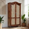 The Attic Catania Kitchen Cabinet|Honey Matte Finish Cane