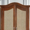 KL-118HC (7) The Attic Catania Kitchen Cabinet|Honey Matte Finish Cane