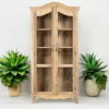 The Attic Catania Kitchen Cabinet|Multipurpose Cabinet For Bedroom Living room study bar|Solid Wood Bookshelf/Kitchen Cabinet|Solid Mango Wood|Natural Matte Finish