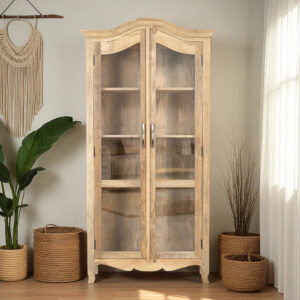 The Attic Catania Kitchen Cabinet|Natural Matte Finish