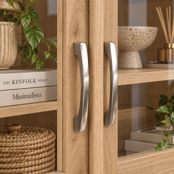 The Attic Catania Kitchen Cabinet|Natural Matte Finish