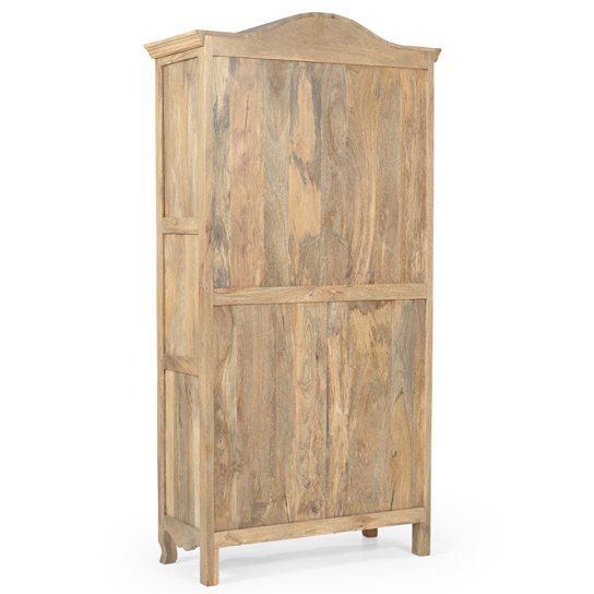 The Attic Catania Kitchen Cabinet|Multipurpose Cabinet For Bedroom Living room study bar|Solid Wood Bookshelf/Kitchen Cabinet|Solid Mango Wood|Natural Matte Finish