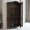The Attic Catania Kitchen Cabinet|Walnut Matte Finish