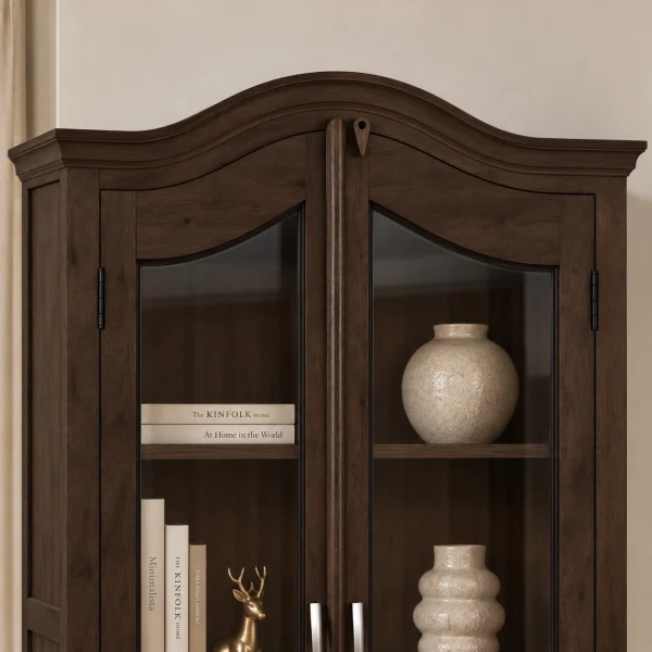 KL-118WG (5) The Attic Catania Kitchen Cabinet|Walnut Matte Finish