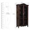 KL-118WG (7) The Attic Catania Kitchen Cabinet|Walnut Matte Finish