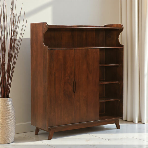 The Attic Ritz Shoerack|Honey Matte Finish