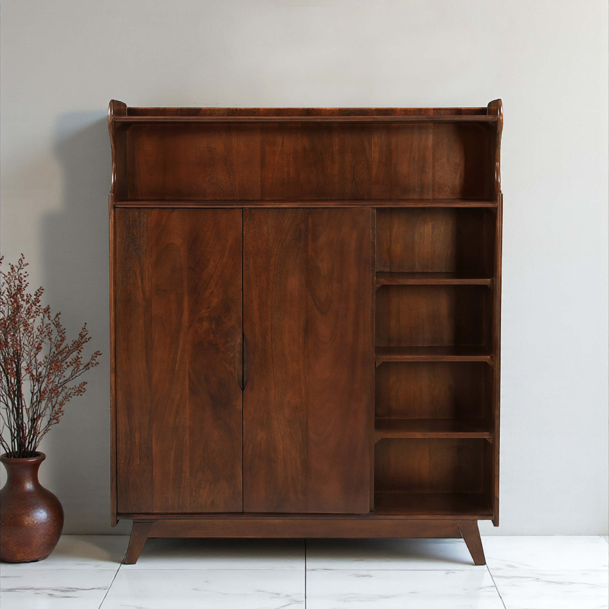 The Attic Ritz Shoerack|Honey Matte Finish - The Attic