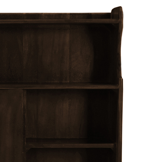 The Attic Ritz Shoerack|Shoe Storage Cabinet for Home|Shoe Rack with Seat & Door|Shoe Organizer|Shoe Rack for Home|Walnut Matte Finish