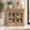 KL-2284Nat (1) The Attic Oregon Sideboard Small | Natural Matte Finish