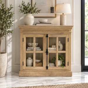 KL-2284Nat (1) The Attic Oregon Sideboard Small | Natural Matte Finish