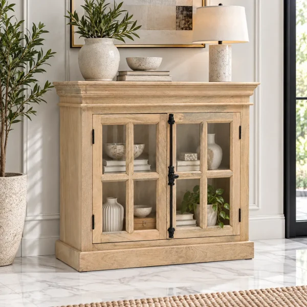 KL-2284Nat (2) The Attic Oregon Sideboard Small | Natural Matte Finish