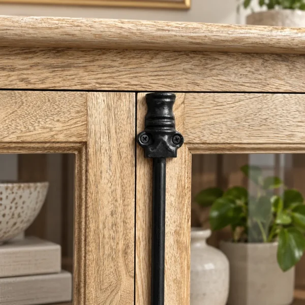 KL-2284Nat (5) The Attic Oregon Sideboard Small | Natural Matte Finish