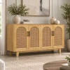 The Attic Roman Sideboard Natural|Natural Matte Finish