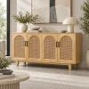 The Attic Roman Sideboard Natural|Natural Matte Finish