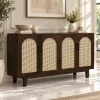 The Attic Roman Sideboard Walnut|Walnut Matte Finish