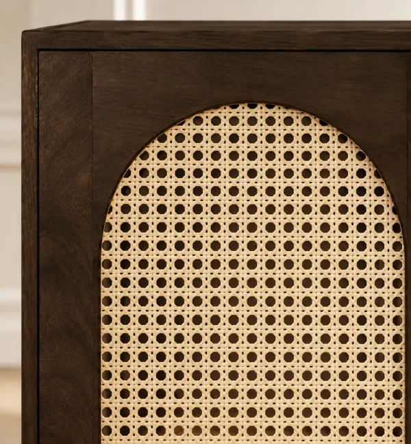 The Attic Roman Sideboard Walnut|Walnut Matte Finish