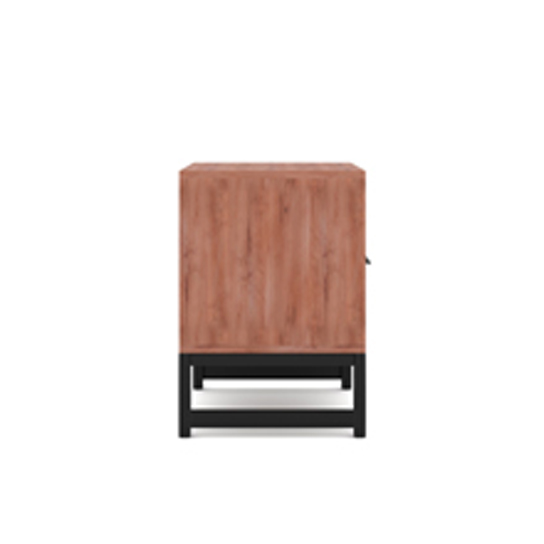 The Attic Matiz Bedside|Multipurpose for Living and Bed room|Solid Wood|Natural Matte Finish