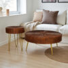 The Attic Jessie Coffee Table|Honey Matt Finish