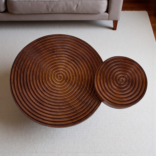 The Attic Jessie Coffee Table|Honey Matt Finish
