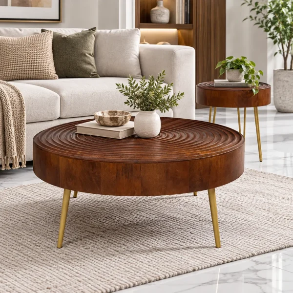 KL-2189H (5) The Attic Jessie Coffee Table|Honey Matt Finish