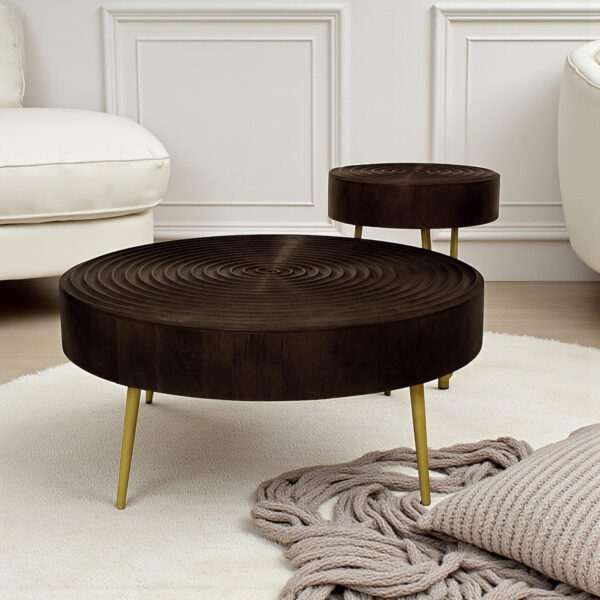 KL-2189W (2) The Attic Jessie Coffee Table|Walnut Matt Finish