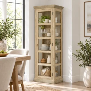 The Attic Indiana Kitchen Cabinet|Natural Matte Finish