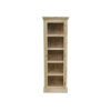 The Attic Indiana Kitchen Cabinet Natural|Multipurpose Cabinet For Bedroom Living room study bar|Solid Wood Bookshelf/Kitchen Cabinet|Solid Mango Wood|Natural Matte Finish