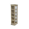 The Attic Indiana Kitchen Cabinet Natural|Multipurpose Cabinet For Bedroom Living room study bar|Solid Wood Bookshelf/Kitchen Cabinet|Solid Mango Wood|Natural Matte Finish