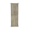 The Attic Indiana Kitchen Cabinet Natural|Multipurpose Cabinet For Bedroom Living room study bar|Solid Wood Bookshelf/Kitchen Cabinet|Solid Mango Wood|Natural Matte Finish