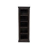 The Attic Indiana Kitchen Cabinet Walnut|Multipurpose Cabinet For Bedroom Living room study bar|Solid Wood Bookshelf/Kitchen Cabinet|Solid Mango Wood|Walnut Matte Finish