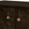 The Attic Diamond Medium Sideboard Walnut|Multipurpose Cabinet for Kitchen and Living Room Storage|Classy Sideboard|Solid Mango Wood|Walnut Matte Finish
