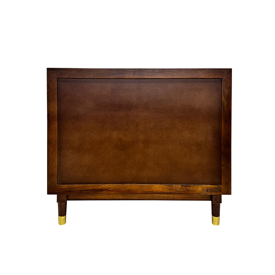The Attic Kingston Sideboard Honey|Multipurpose Cabinet for Kitchen and Living Room Storage|Classy Sideboard|Solid Mango Wood|Honey Matte Finish