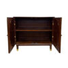 The Attic Kingston Sideboard Honey|Multipurpose Cabinet for Kitchen and Living Room Storage|Classy Sideboard|Solid Mango Wood|Honey Matte Finish