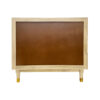 The Attic Kingston Sideboard Natural|Multipurpose Cabinet for Kitchen and Living Room Storage|Classy Sideboard|Solid Mango Wood|Natural Matte Finish