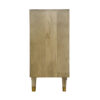 The Attic Kingston Sideboard Natural|Multipurpose Cabinet for Kitchen and Living Room Storage|Classy Sideboard|Solid Mango Wood|Natural Matte Finish