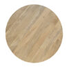 The Attic Lutzz Coffee Table|Coffee Table for Living Room|Solid Wood Centre Table|Natural Matte Finish